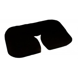 Disposable cosmetic nonwoven headrest cover black - (100 pieces)
