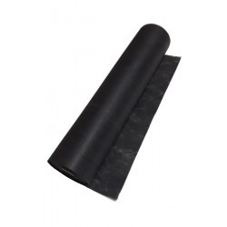 Black nonwoven cosmetic bed sheet roll - 70cm/50m