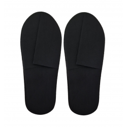 Hotel slippers - EXTRA black (10 pairs)