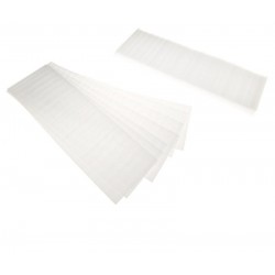 ECOTER Foam thermal hair-coloring stripes 38x12 (100 pc.)