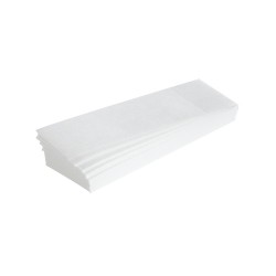 Economic depilatory wax strips - (100 pieces)